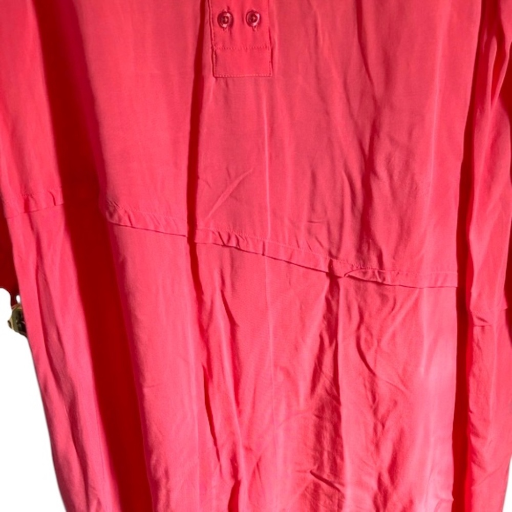 NWT-Melissa McCarthy Pink Midi Dress - Picture 8 of 13